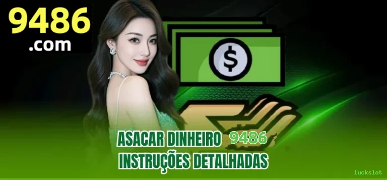 Imagem promocional da luckslot mostrando a plataforma e suas vantagens